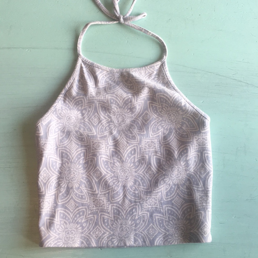 Brandy Melville halter crop top
